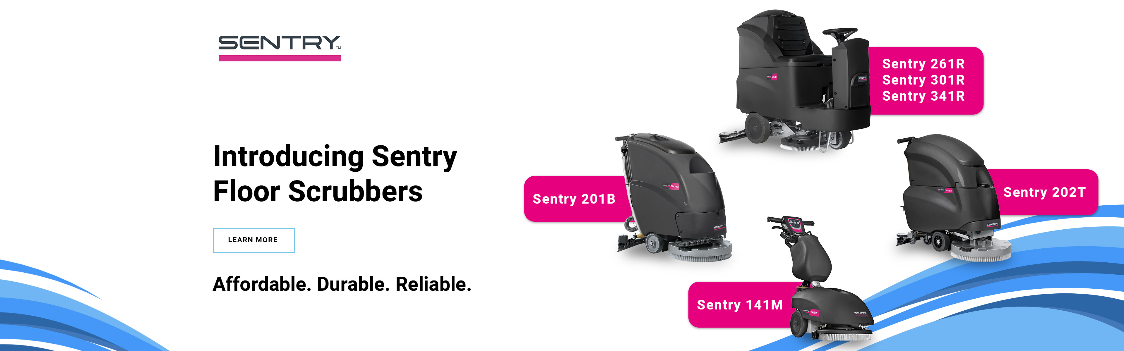 Introducing Sentry Floor Scrubbers